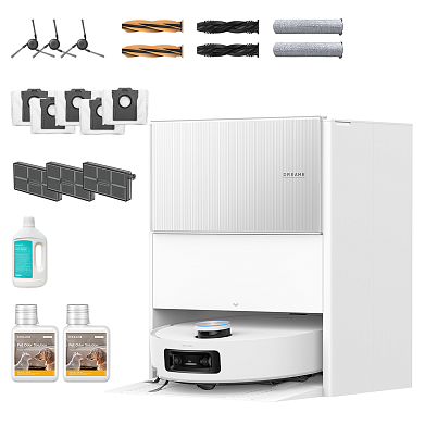 Робот-пилосос миючий Dreame Aqua 10 Ultra Roller Complete White 