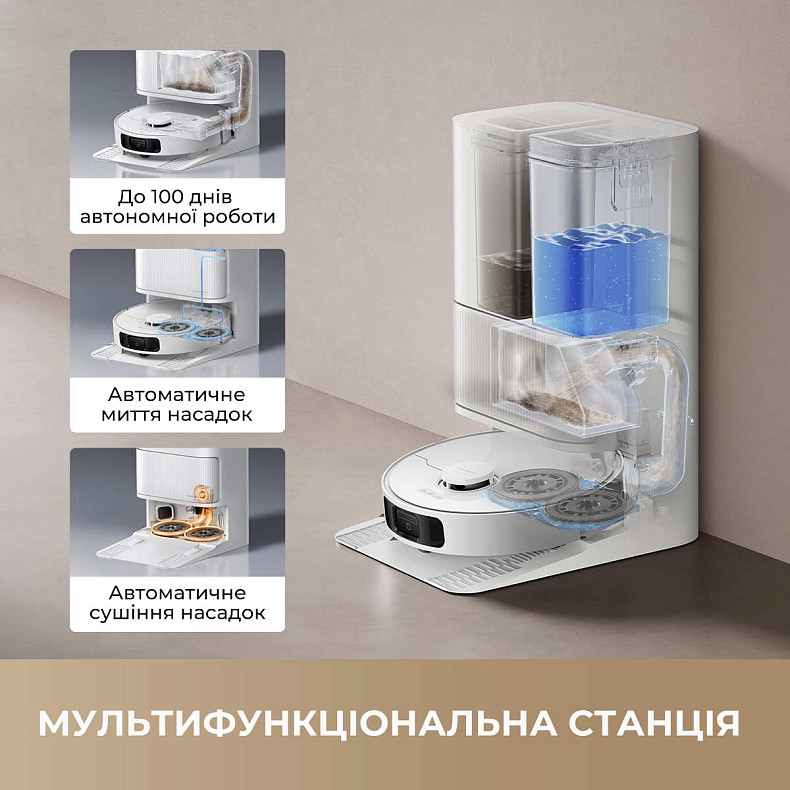Робот-пылесос Dreame Bot D20 Ultra - купить по низкой цене в Киеве
