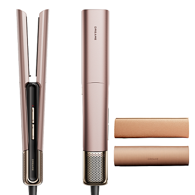 Фен-випрямляч Dreame Aero Straight Pro Pink Gold AMS02A-PG 