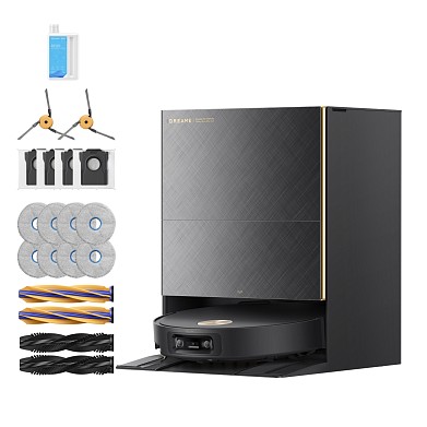 Робот-пылесос моющий Dreame Bot X60 Ultra Complete Black 