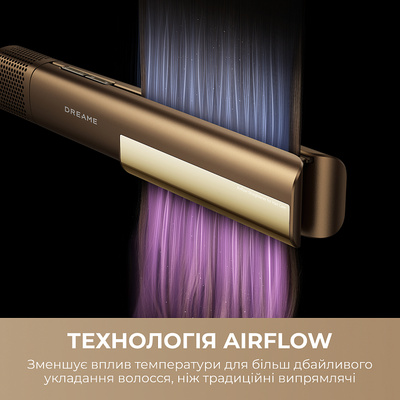 Dreame Aero Straight Gold - Máy duỗiアイロン Фен-выпрямитель Dreame Aero Straight Gold AMA10A - купить по