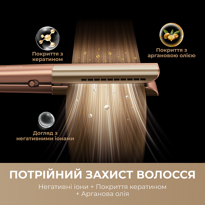 Фен-выпрямитель Dreame Aero Straight Gold AMA10A - купить по