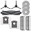 Набор аксессуаров для Dreame L10S Pro Ultra Heat, L40 Ultra AE, L40 Ultra CE, L10s Ultra Gen2, D20 Ultra 
