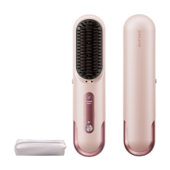 Беспроводная щетка-выпрямитель для волос с ионизацией Dreame Sleek Cherry Pink (AA02B-CHP)