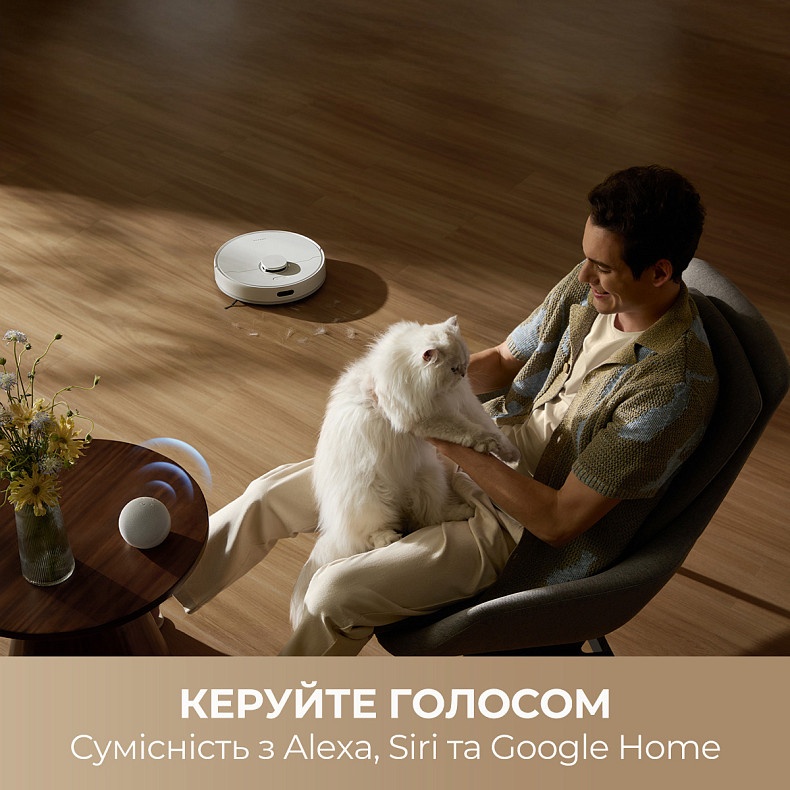Робот-пилосос Dreame Bot F10 White ціна, відгуки, характеристики