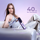 Беспроводная щетка-выпрямитель для волос с ионизацией Dreame Sleek Berry Purple (AA02B-BP)