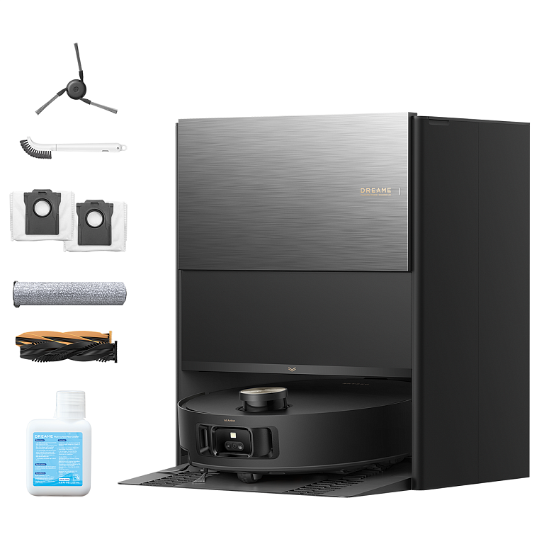 Робот-пилосос миючий Dreame Aqua 10  Roller Black 