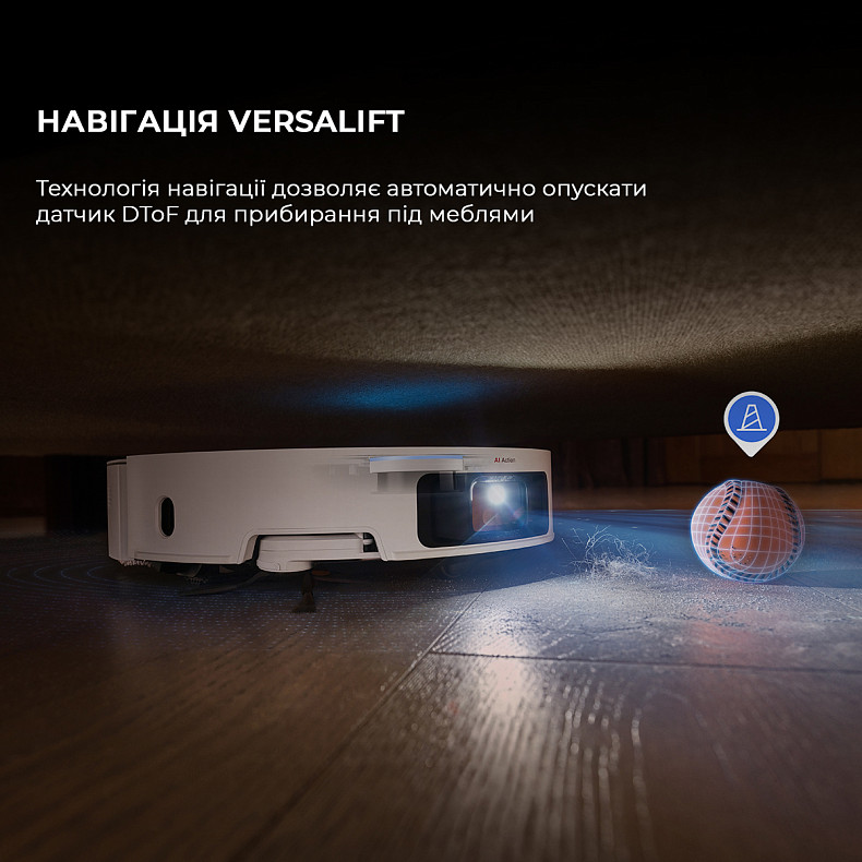 Робот-пилосос миючий Dreame Bot X50 Ultra White ціна, відгуки