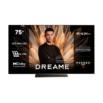 Телевизор Dreame Aura Mini LED 4K TV 75S100 