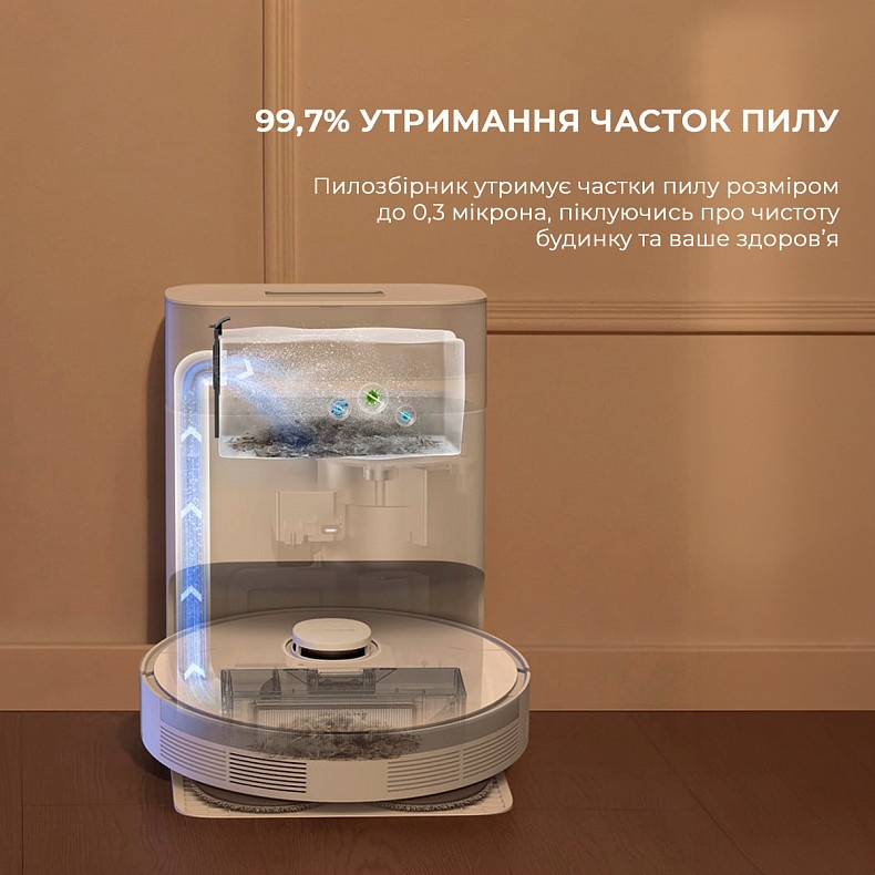 Робот-пылесос моющий Dreame Bot L10s Plus - купить по низкой цене