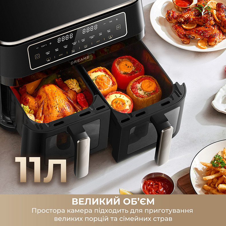 Мультипечь DREAME Tasti DZ30 Black цена, отзывы, характеристики