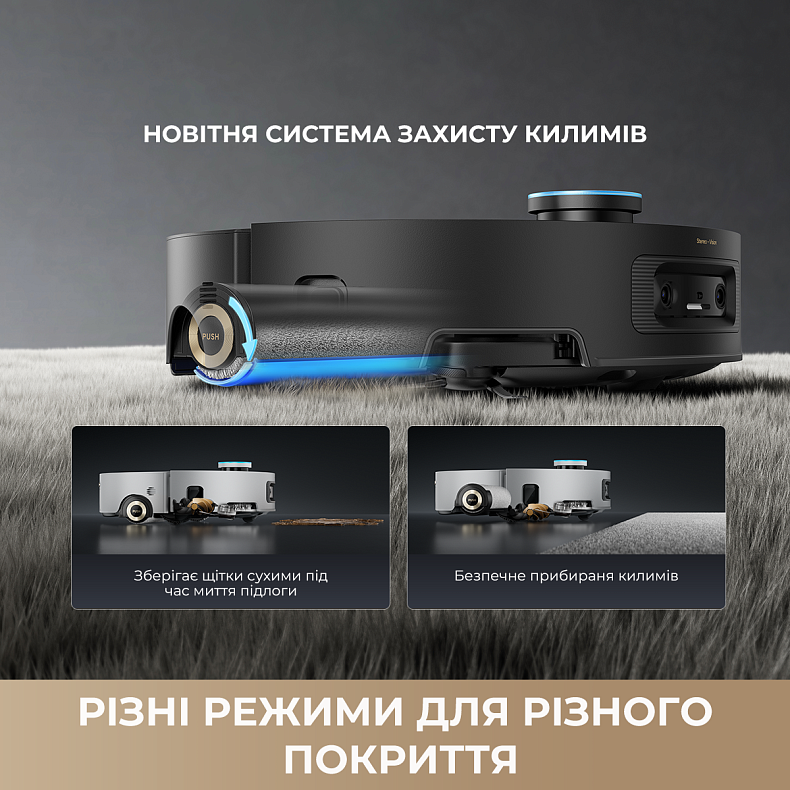Робот-пылесос моющий Dreame Aqua 10 Ultra Roller Complete Black