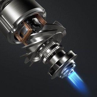 Потужний безщітковий двигун