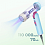 Фен Dreame Pocket Cake Blue-Mint Puff (AHD51C-BL) 