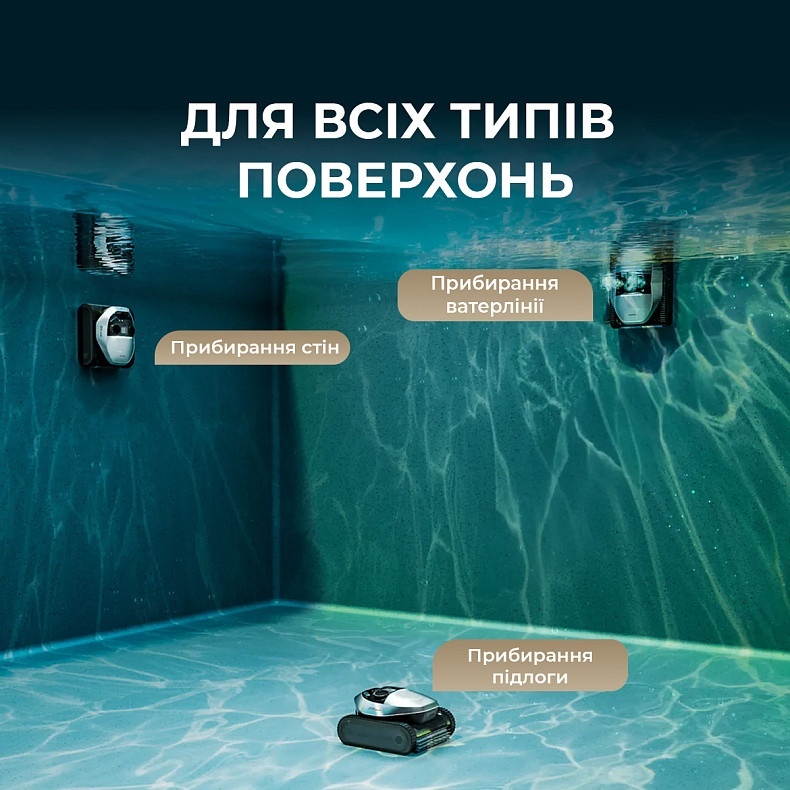 Робот-пилосос для басейну Dreame Z1 ціна, відгуки, характеристики