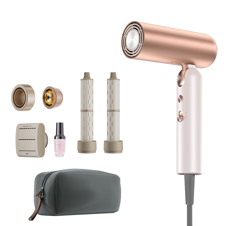 Фен-стайлер Dreame Pocket Ultra AHD52 Rosy White 