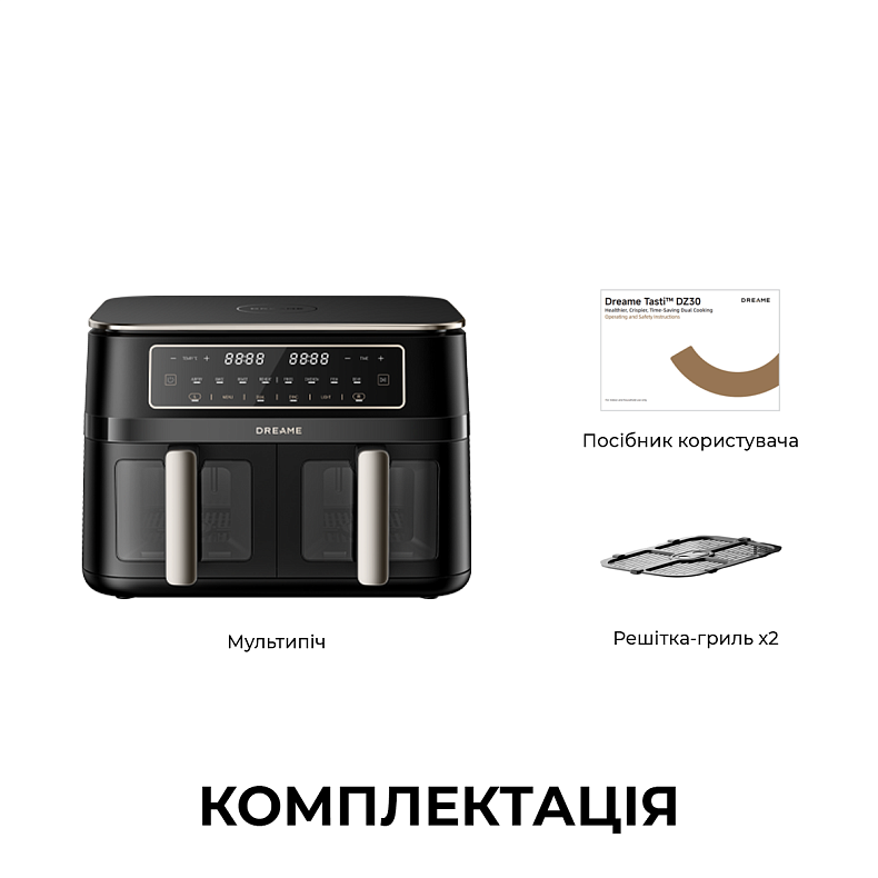 Мультипіч DREAME Tasti DZ30 Black ціна, відгуки, характеристики