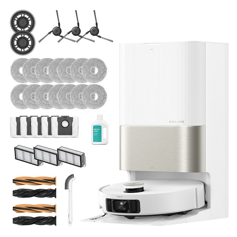 Робот-пилосос миючий Dreame Bot X50 Ultra Complete White 