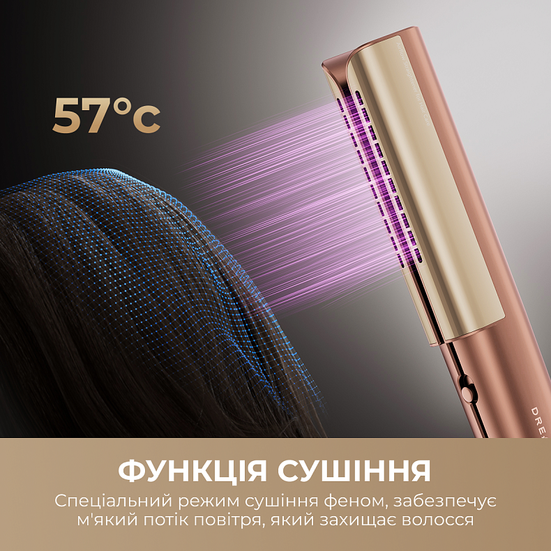 Фен-выпрямитель Dreame Aero Straight Gold AMA10A - купить по